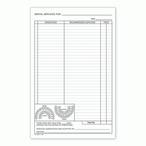 Dental Treatment Plan Form