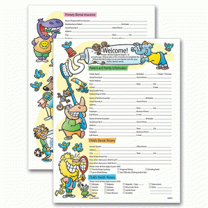 pediatric dental forms